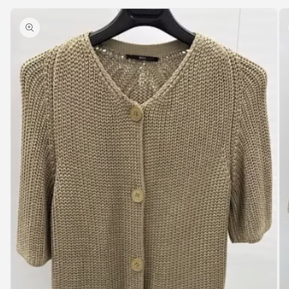 Hugo Boss Women's Beige Cardigan - Picture 2 of 3